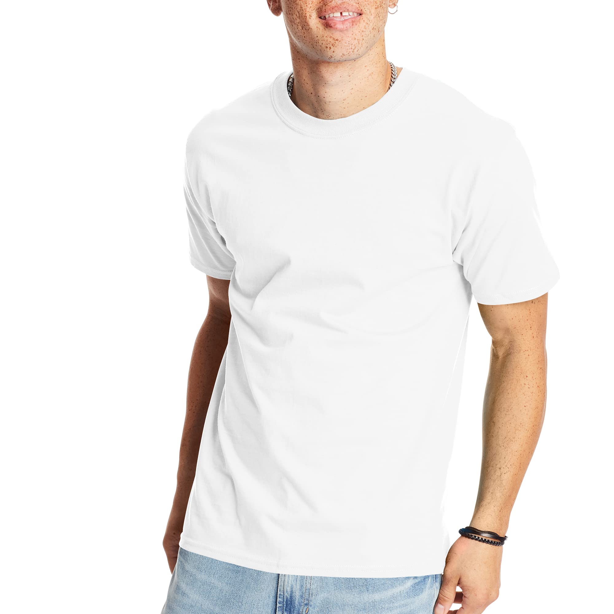 T-Shirt, Beefy Crewneck Cotton T-Shirt