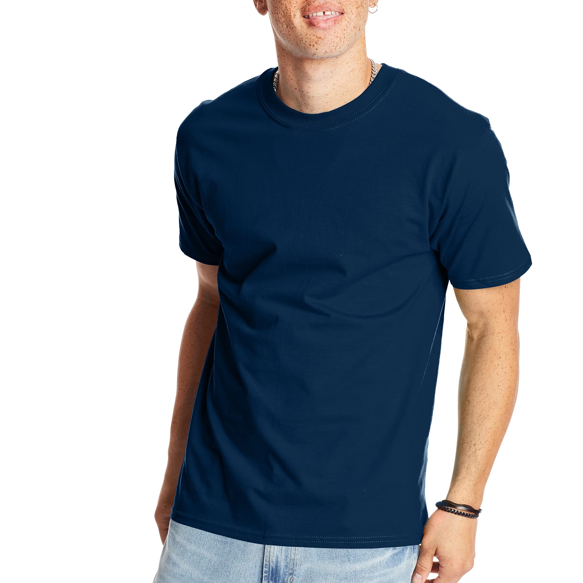 T-Shirt, Beefy Crewneck Cotton T-Shirt