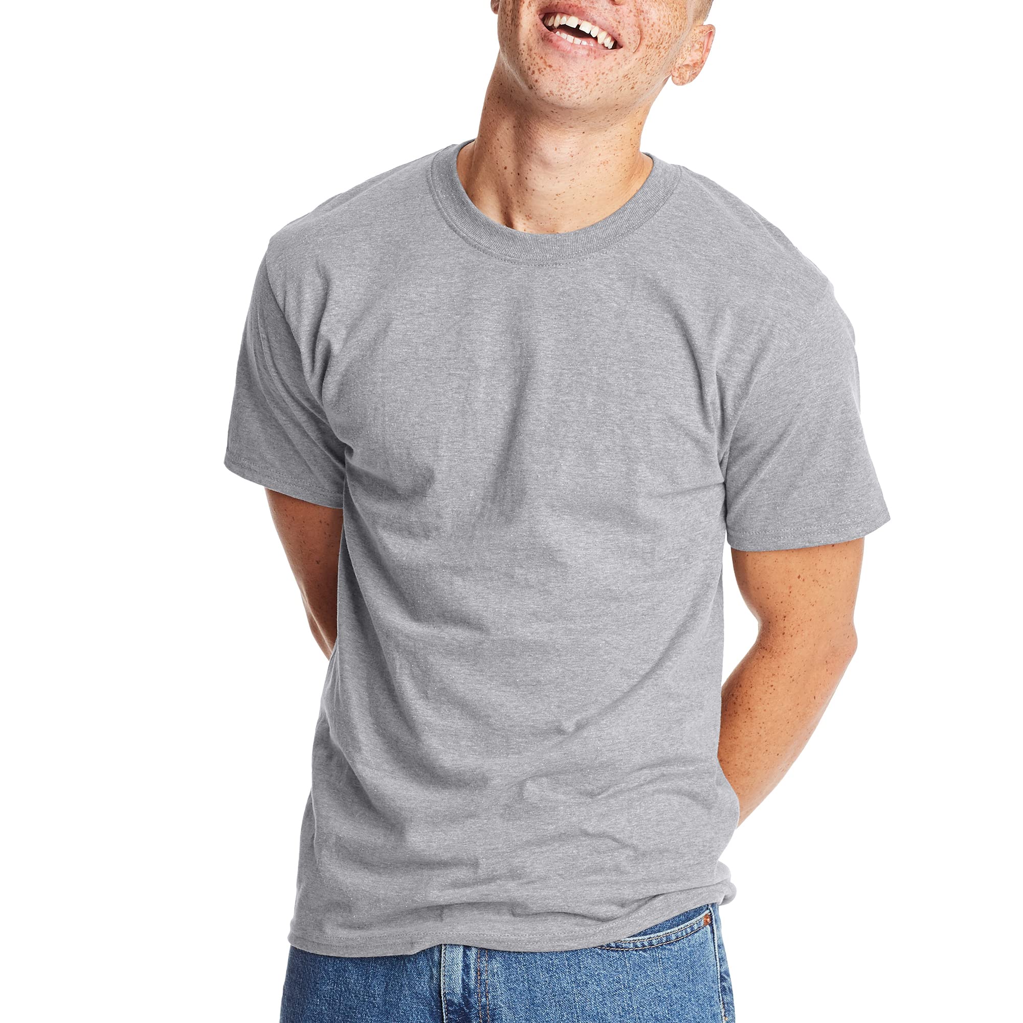 T-Shirt, Beefy Crewneck Cotton T-Shirt